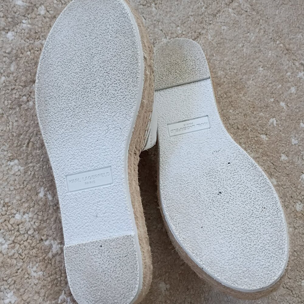 Karl Lagerfeld Espadrille Sandal Size 6 - Picture 3 of 3